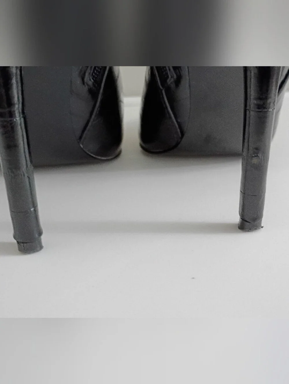 Steve Madden Black Patent Over-the-Knee Stiletto Boots
